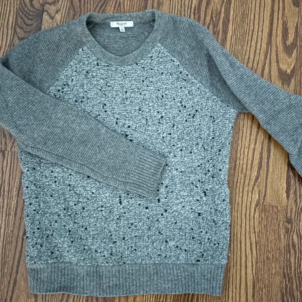 Madewell Grey Sweater EUC